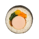 Chicken Sausage Kimbap