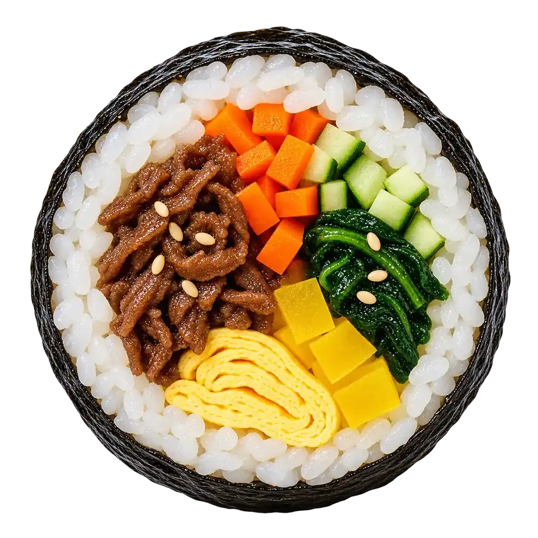 Kimbab Beef Bulgogi - Dan Moo Ji Kimbab Beef Bulgogi - Dan Moo Ji