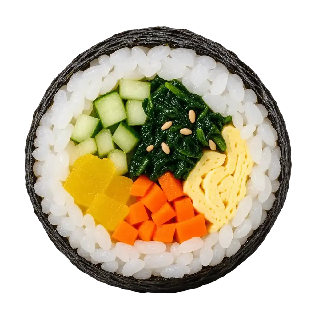 Kimbab Classic Vegetable - Dan Moo Ji