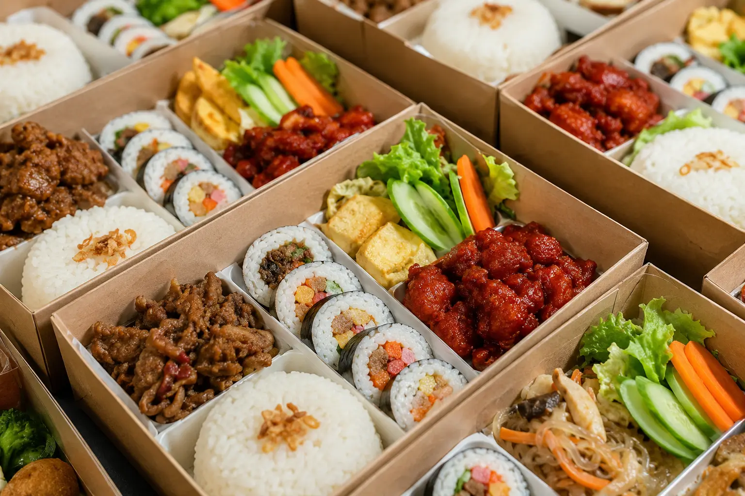 Aneka Menu Nasi Box