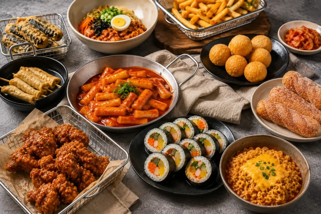 camilan khas korea