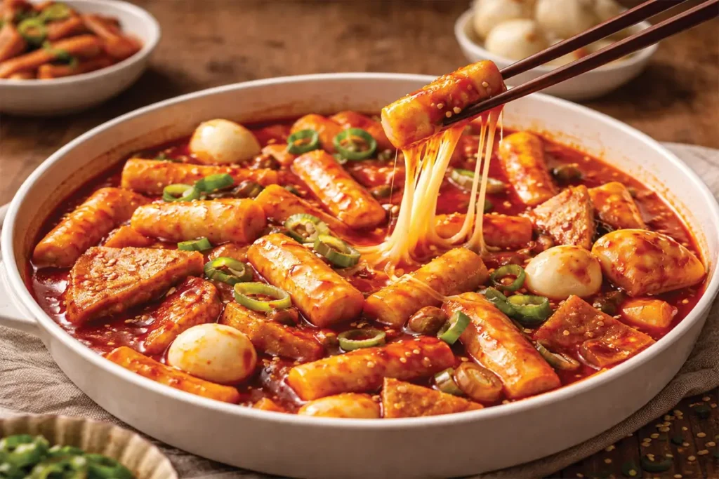 jajanan korea tteokbokki