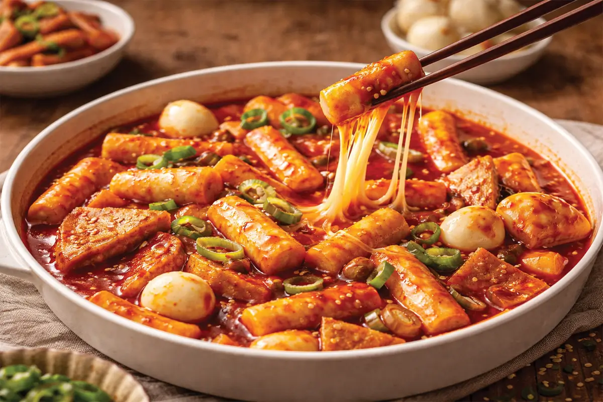 jajanan korea tteokbokki
