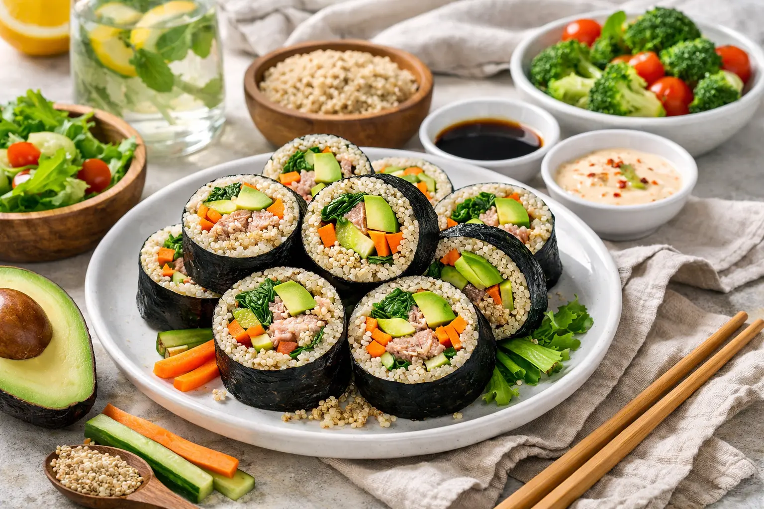 kimbap untuk diet