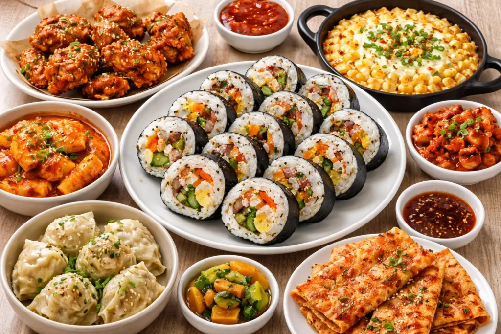 makanan pendamping kimbab