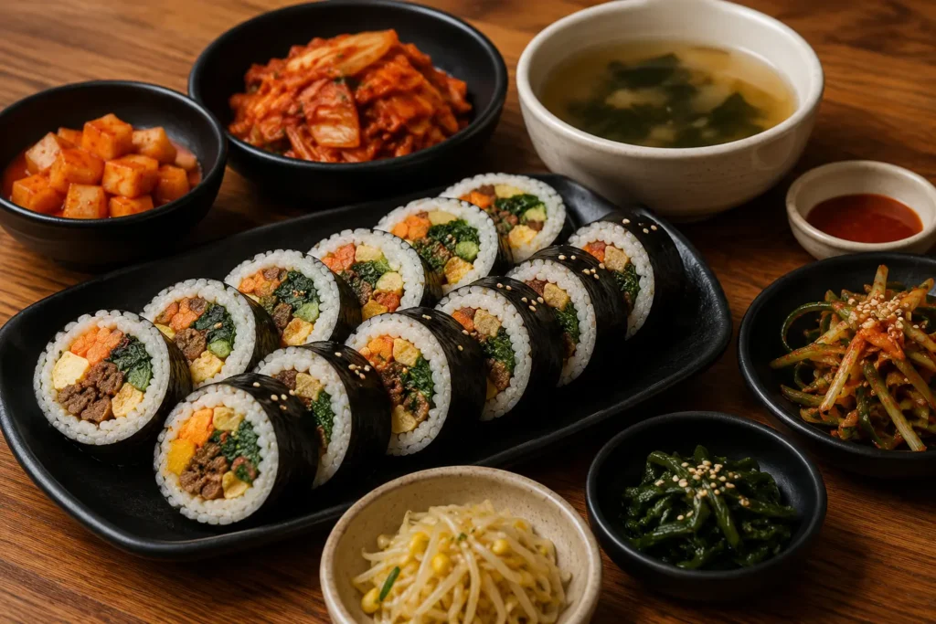 makanan pendamping kimbab