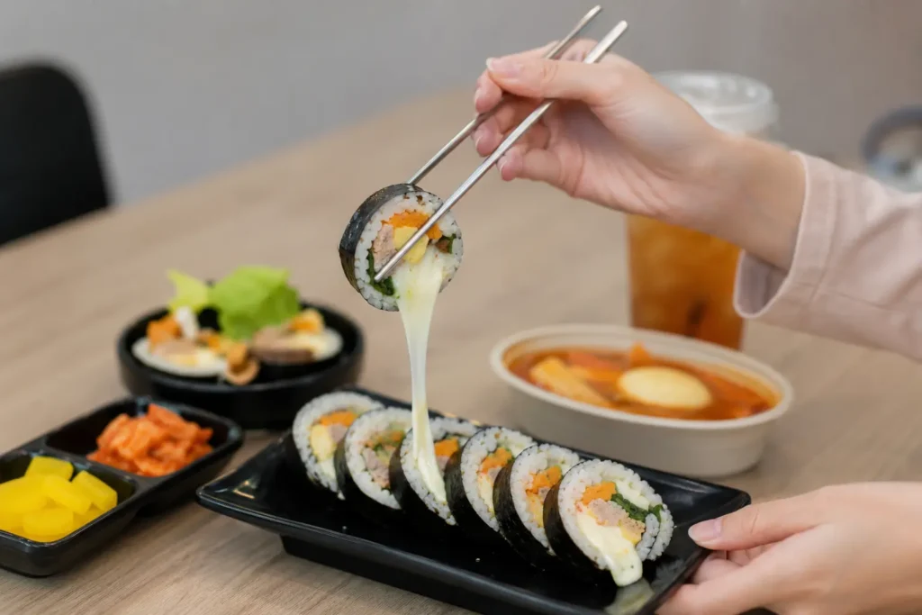 Cheese Kimbap