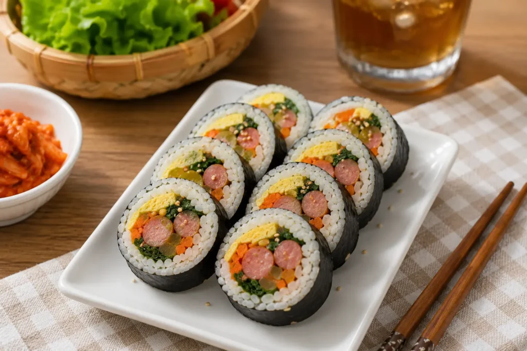 Kimbab Sosis