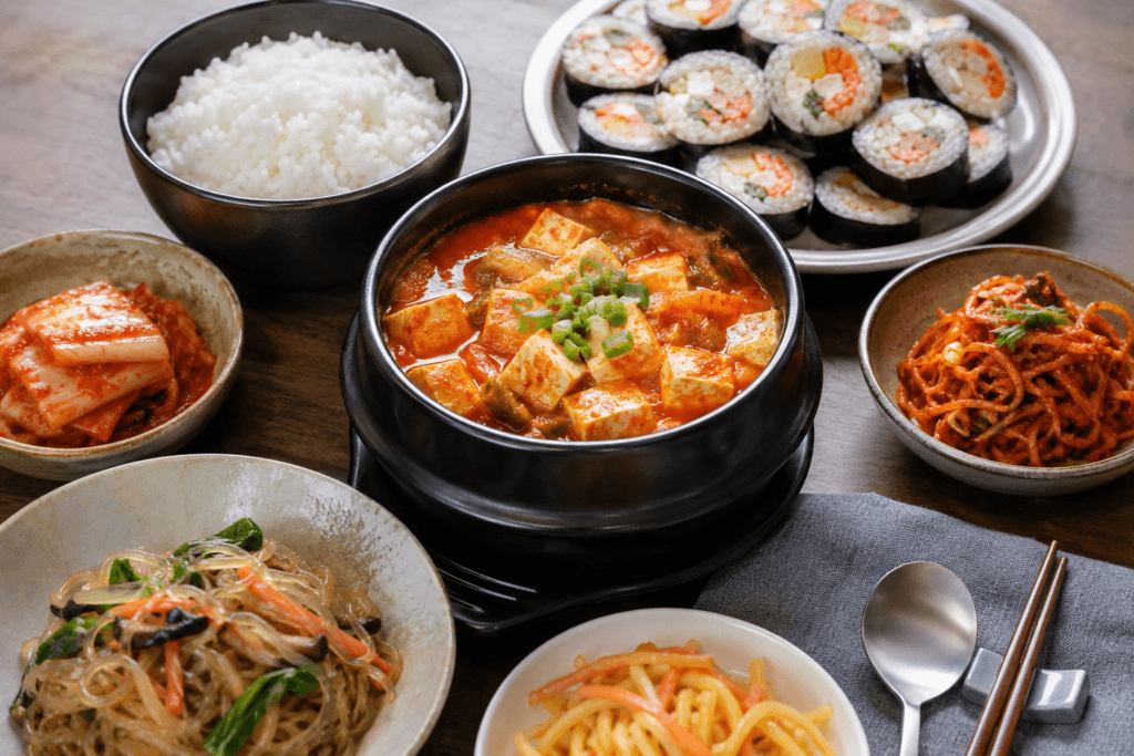 menu ala korea