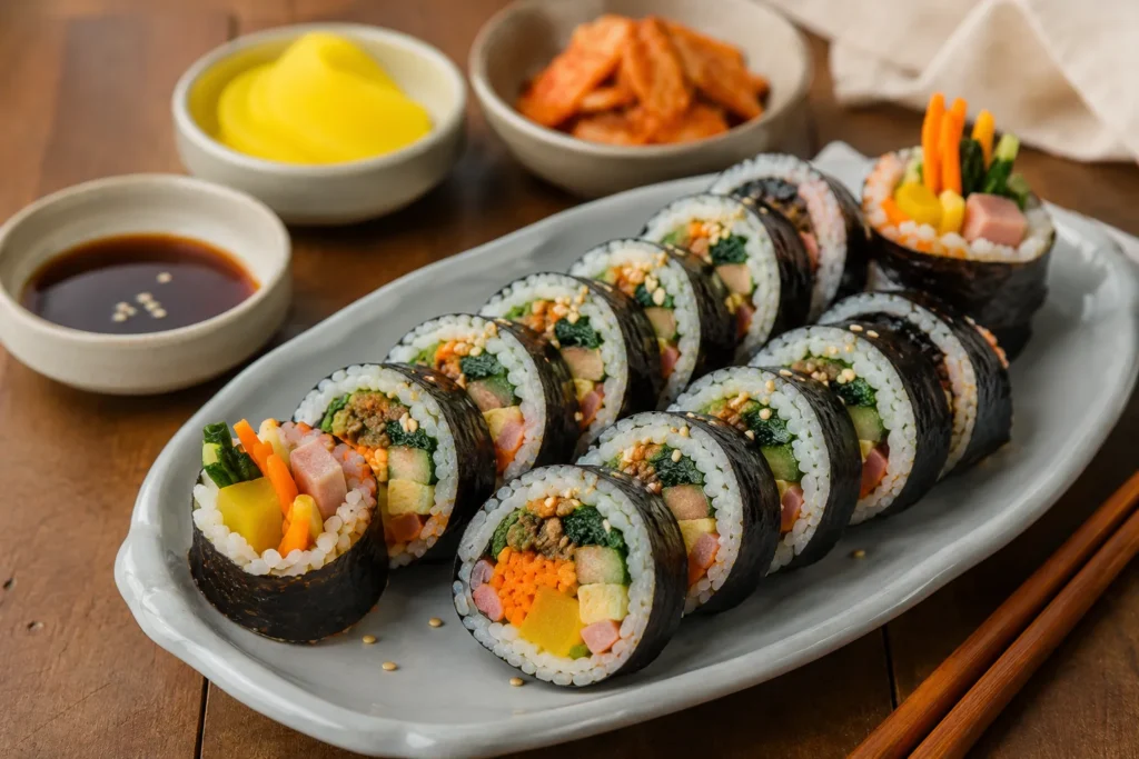korean seaweed roll