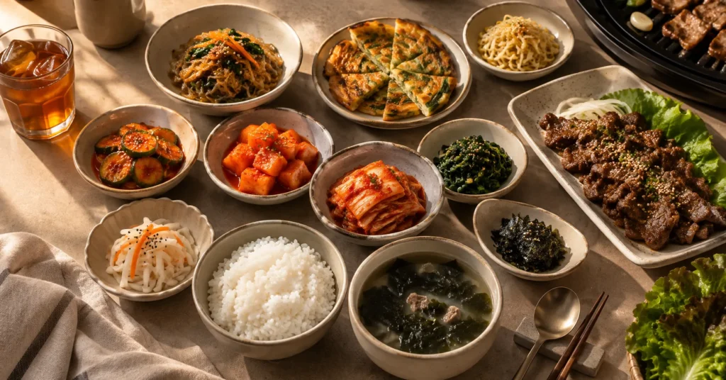 macam banchan korea