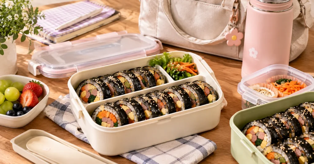 cara menyimpan kimbap
