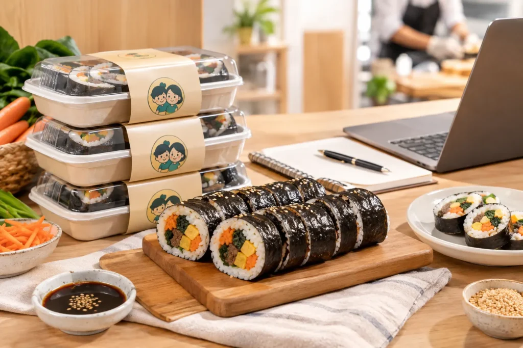 modal usaha kimbab