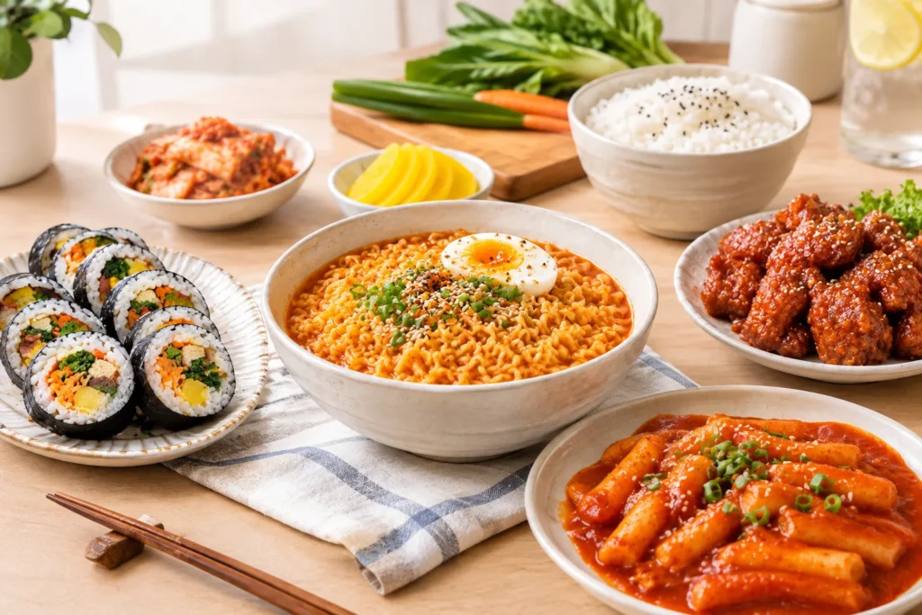 makanan Korea sederhana